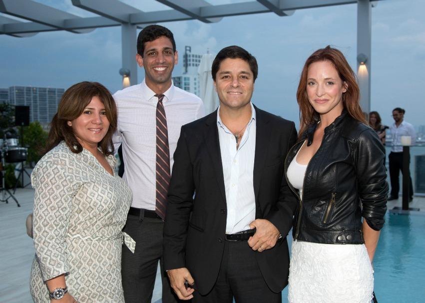 Aura Aragon, Angel Rodon, Raimundo Onetto, and Michelle Minagorri