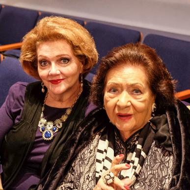 marilyn mims and virginia zeani in Mondo Italiano Magazine